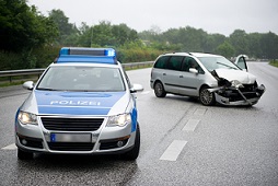 Verkehrsunfall mit zwei Autos